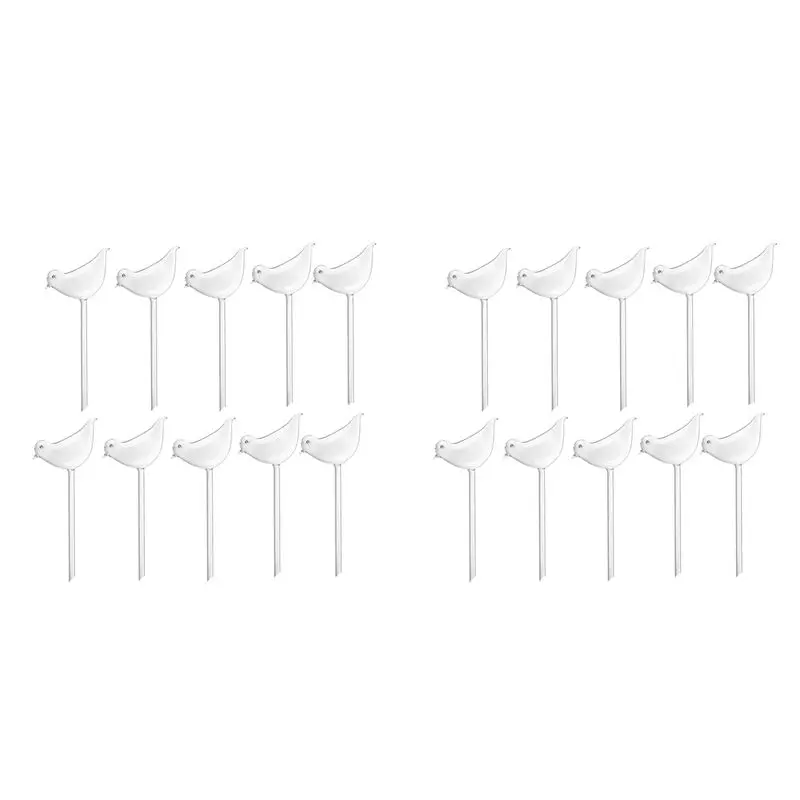 

A84E-20 шт. Автоматические капельные оросители в форме птиц для цветочных горшков, устройство для полива растений, капельные системы для сада