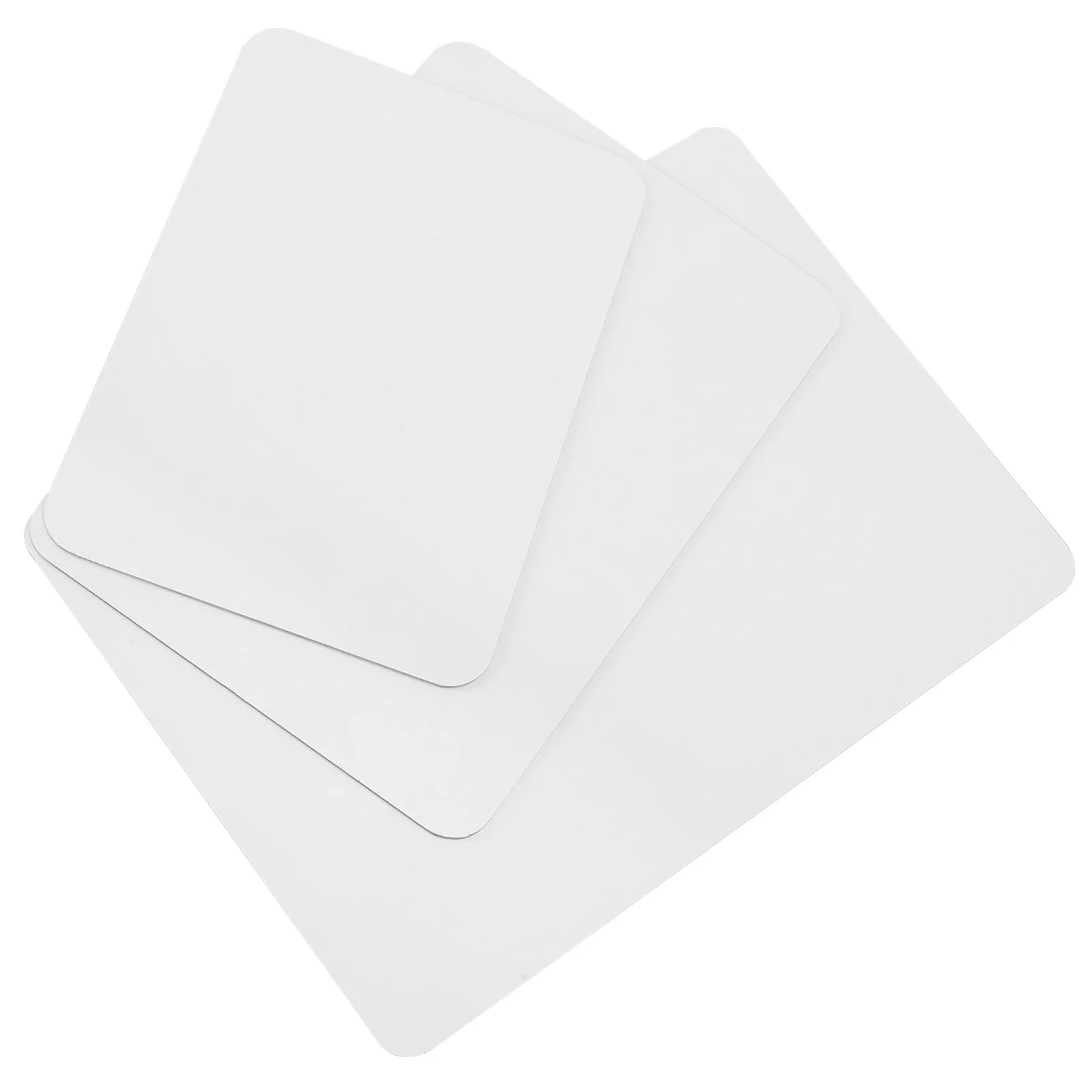 

3Pcs Lightweight Dry Erase Board Smooth Writing Surface Reusable Drawing Board for Home School Whiteboard Small