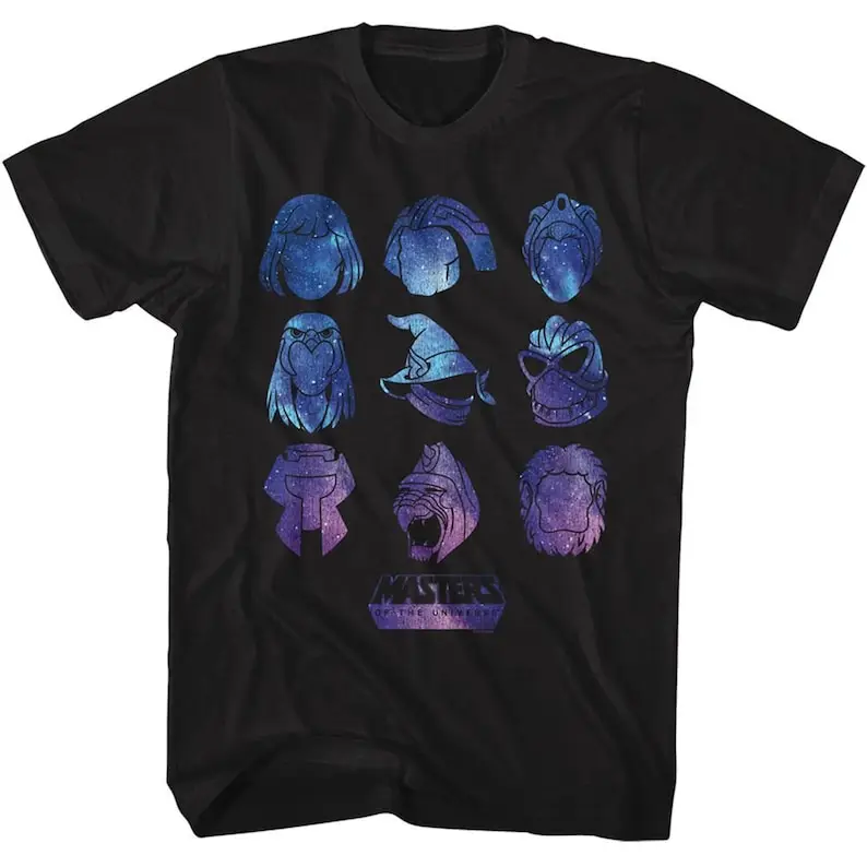 

Masters of the Universe Galaxy Heroes Black Adult TShirt