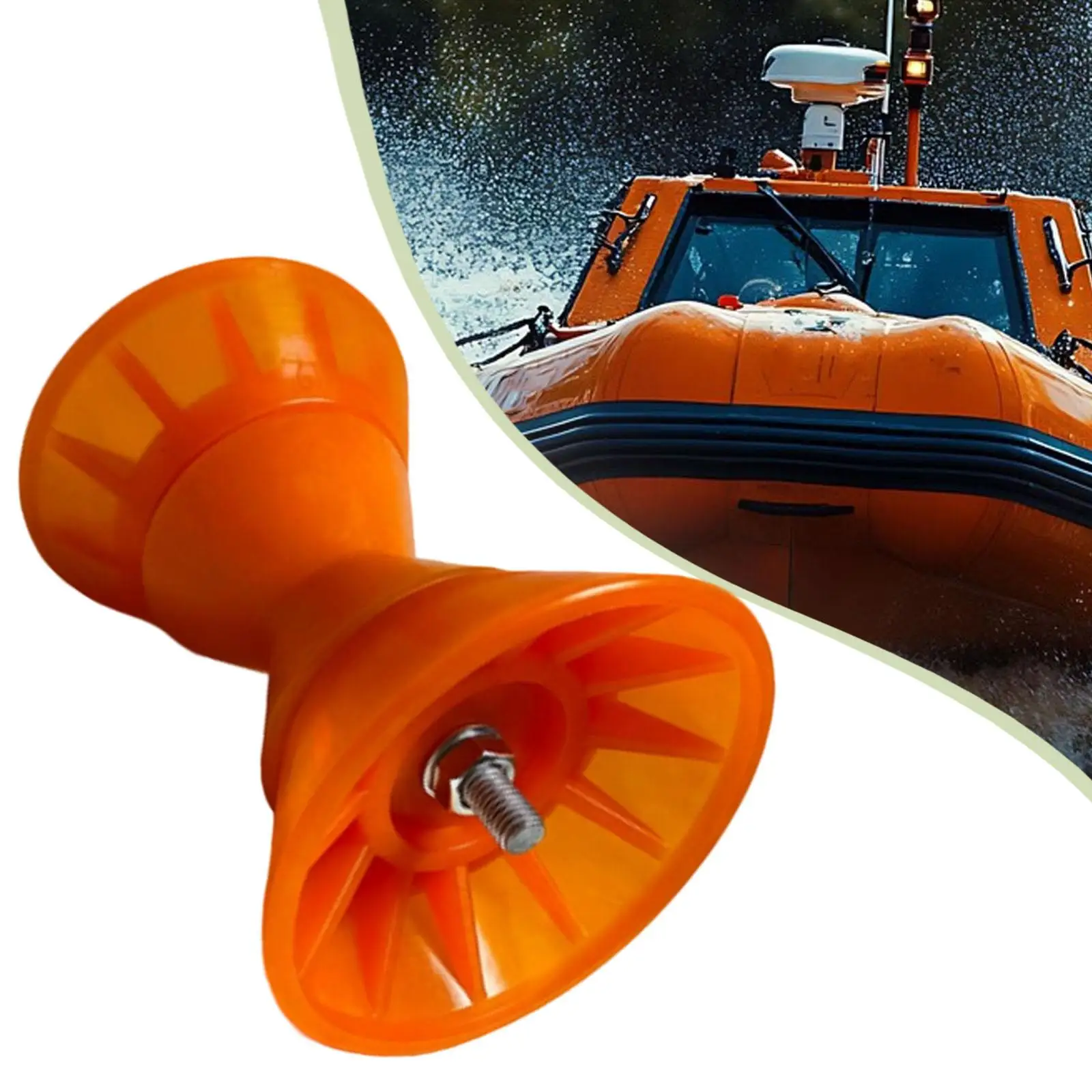 Marine Accessory Boat Trailer Bow Roller Wear Resistant Assembly for Accessories Boats Trailer Parts