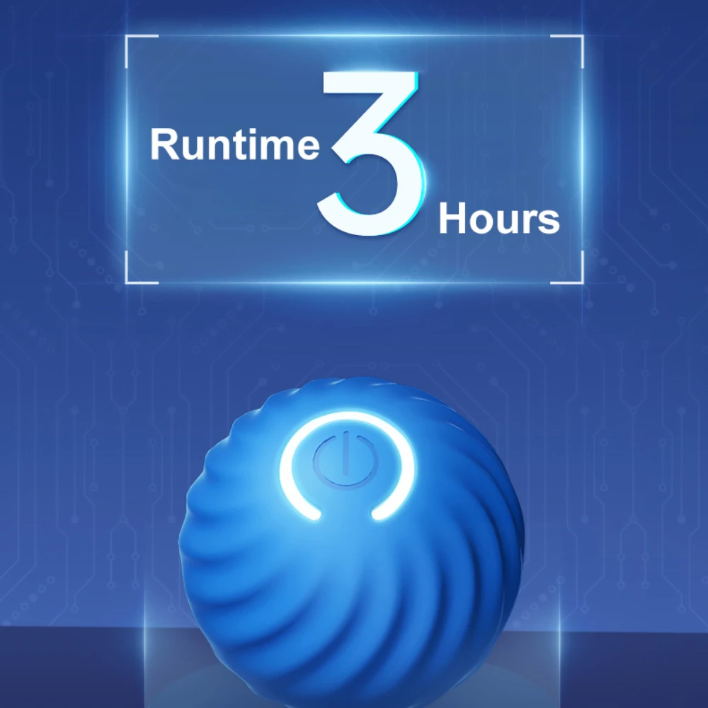 Smart Dog Toys Intelligent Gravity Jump Ball Rechargeable Bite-Resistant Rolling Ball Cat And Dog Chase Interactive Pet Toys