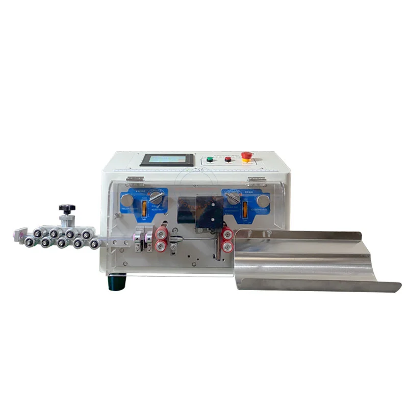 آلة تجريد أسلاك الكمبيوتر الأوتوماتيكية JCW-CS03 لغة قابلة للتخصيص أ