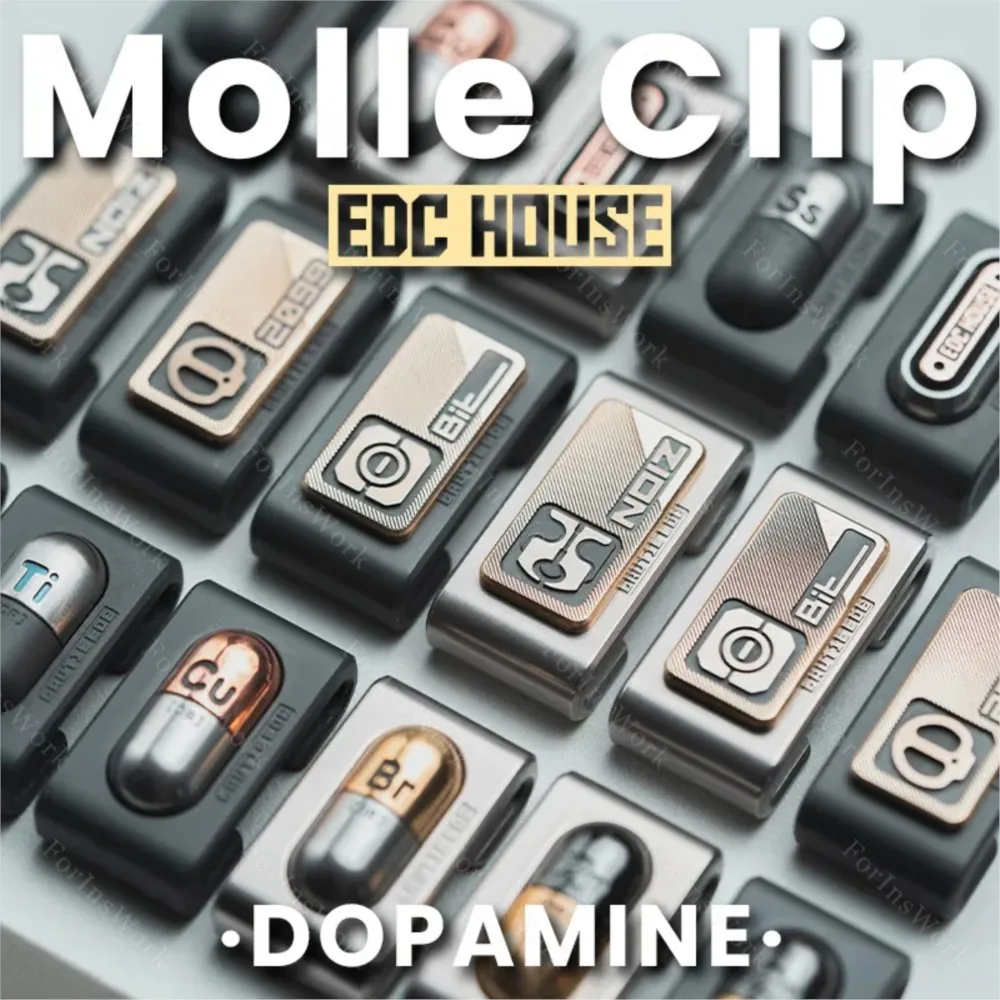 LAUTIEEDC Molle Clip Gen 2 “Dopamine”EDC HOUSE