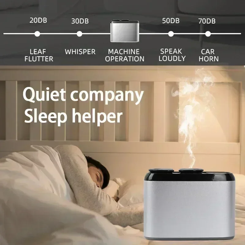 NAMSTE Smart Electric Aroma Diffuser USB Aromatherapy Diffuser Hotel Oil Diffuser Machine Double Head Home Air Fresheners