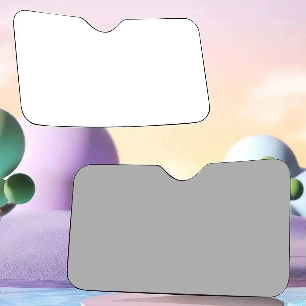 

Однотонный солнцезащитный экран для автомобильного лобового стекла с персонализированной картинкой, блокирующий УФ-лучи, защитный козырек от солнца для автомобиля