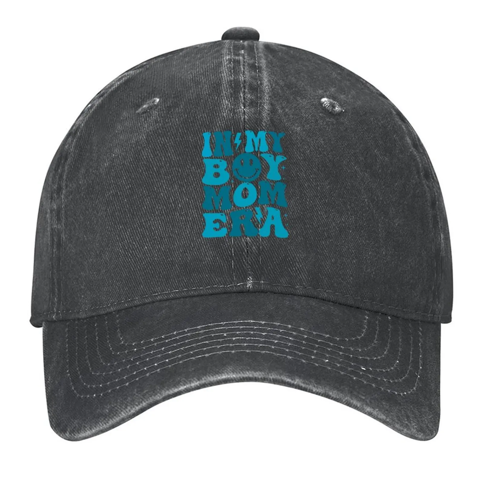 

In My Boy Mom Era Groovy Mom Of Boys Baseball Cap beach hat Sun Cap Custom Cap Hood Woman Hats Men's