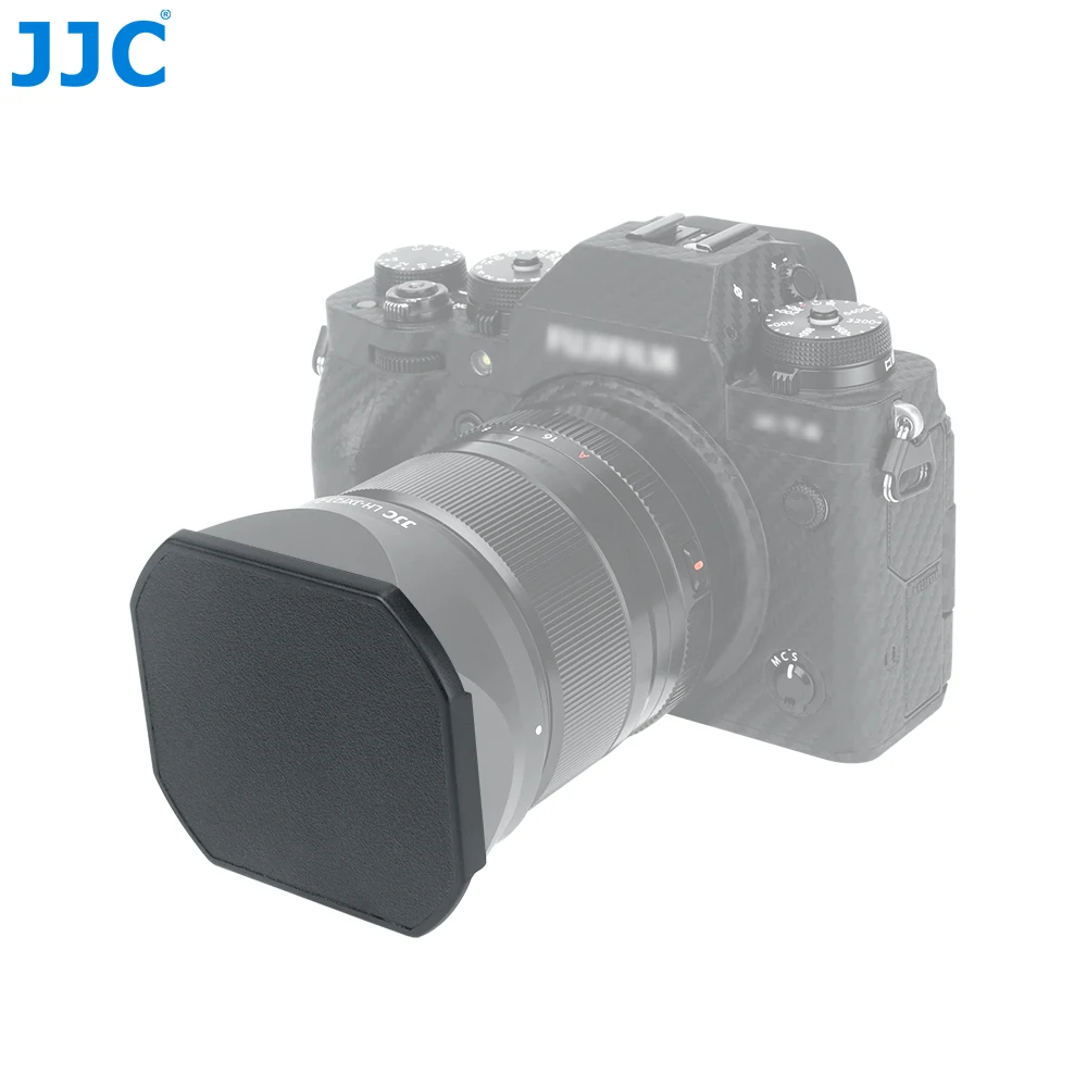 JJC tutup tudung lensa cocok untuk Fujifilm LH-XF23 II / LH-XF23-2 tutup lensa melindungi elemen depan lensa dari kelembaban debu