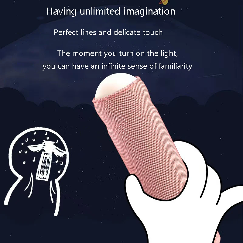 Hand Pulled Night Light, Bedside Companion Sleep Atmosphere Light, Creative And Funny USB Charging Portable Light