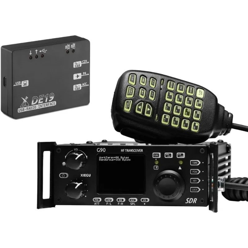 

Комплект расширения DE-19 для радиостанции G90 HF, 20 Вт SSB CW AM FM SDR, со встроенным автоматическим антенным тюнером