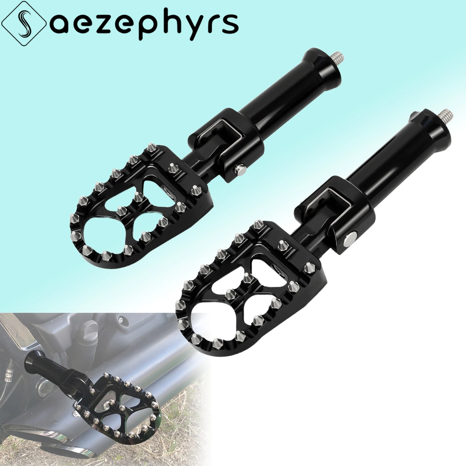 Rear Passenger Footpegs Mounting Bracket Motorcycles accessories For Harley Softail Street Bob Fat Boy Breakout Low Rider 18-26