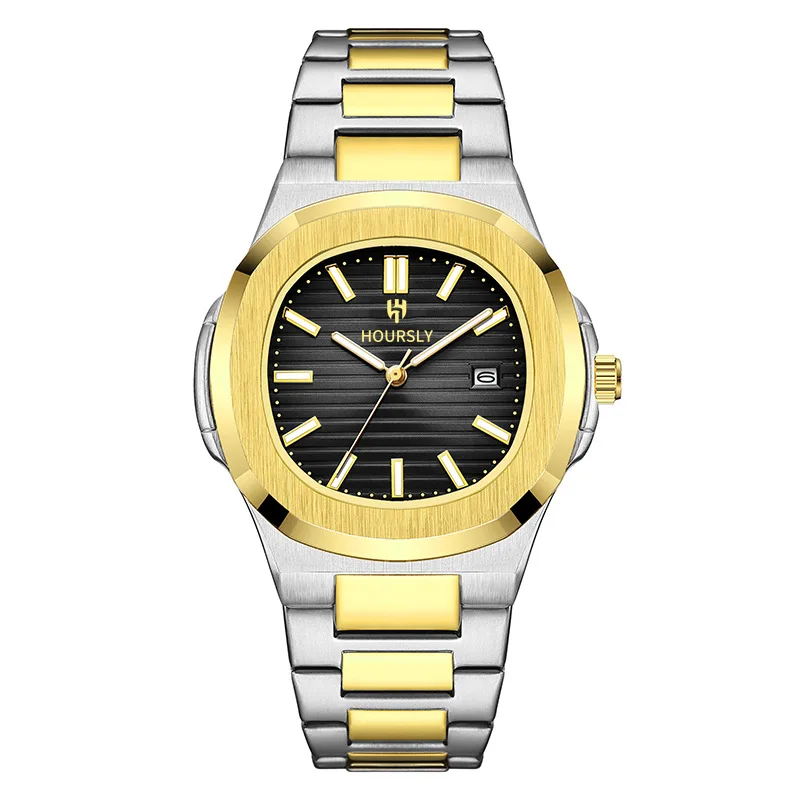 Fashion Men's Quartz Wristwatch Luminous Waterproof Durable Casual Business Male Watch For Daily Wear Outdoor Sports Boy Gifts