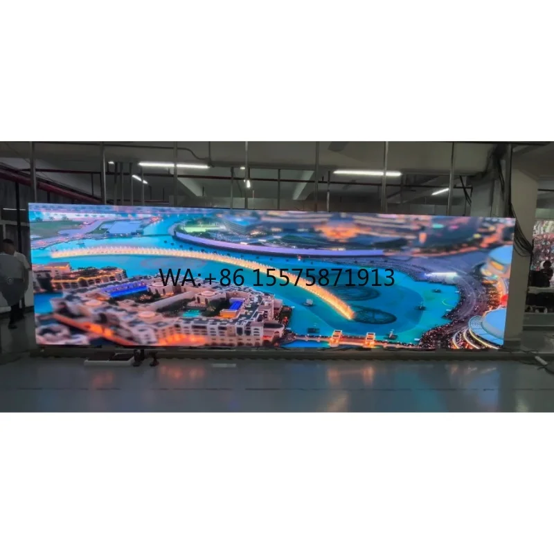 

Новый дизайн Аппаратное соединение Светодиодный дисплей Видеостена P1.25 P1.5 P1.8 P2.5 Светодиодный внутренний экран Реклама