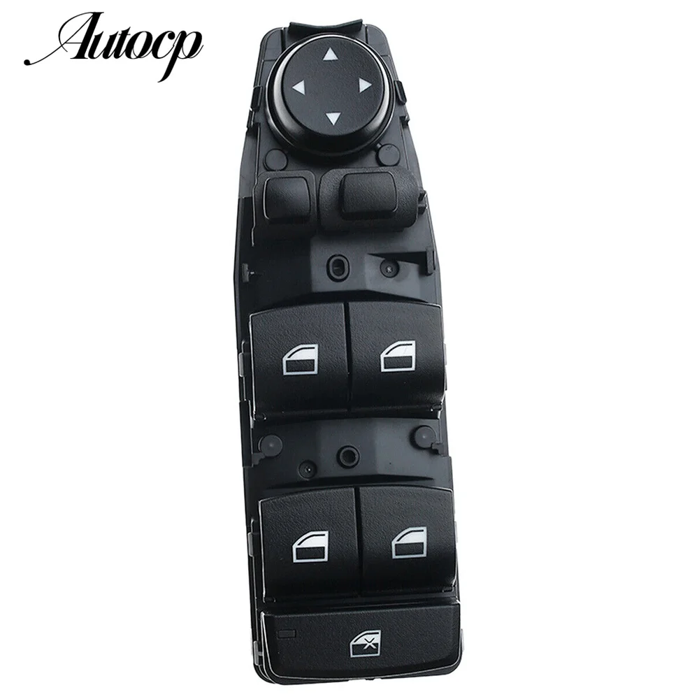 

Power Window Switch w/ Auto Dip 8 Pin For BMW F15 F16 F39 F85 F86 X5 X6 Front Left Driver 61319362116 Black 6 Pins