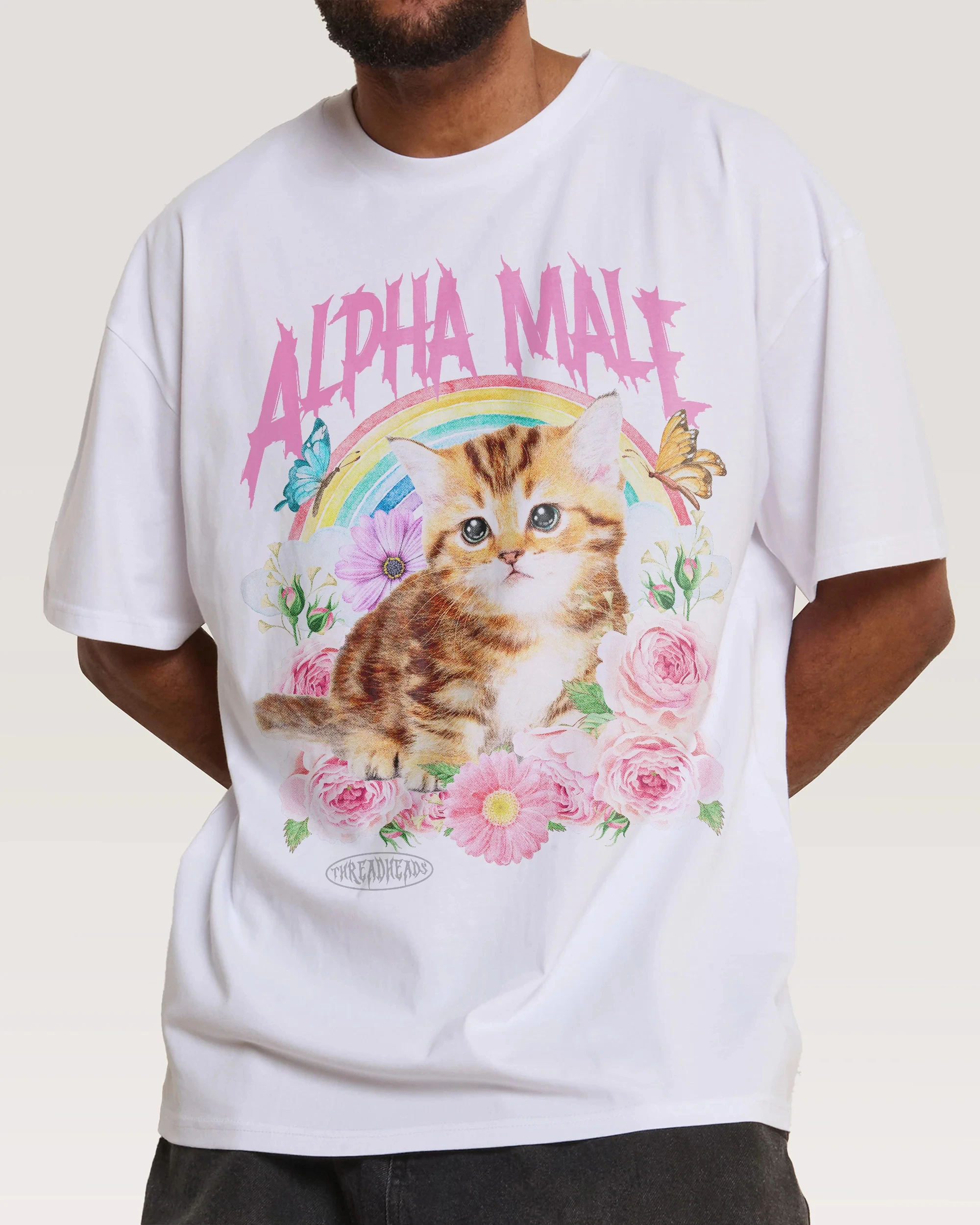 Alpha Male Fun Cute Cat Illust - Streetwear Brand Cat recension och pris