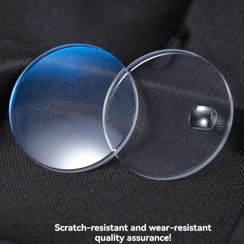 For Casio MDV-106 Swordfish Mirror Modify Sapphire Mineral Glass Lens with Cover Calendar Magnifier Window MDV-106 Mask Glas