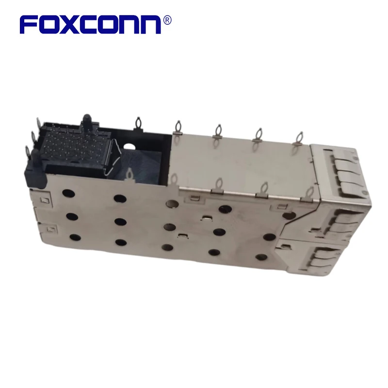 

Foxconn 3S1020F3-AE4-4F SFP+10G Fiber optic cage 1*2 With seat Band Shield