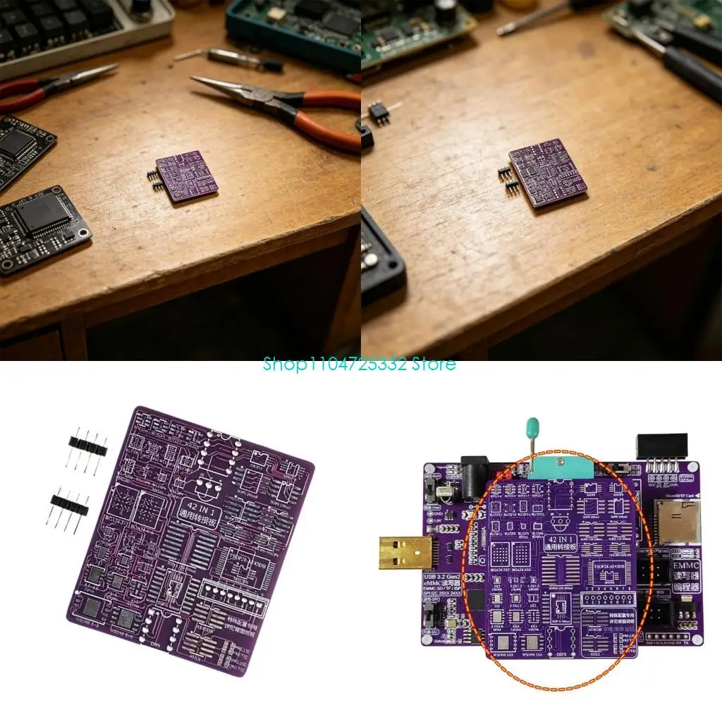 

P5EA Multifunctional Bios Burners Adapters For Computer Motherboards And Laptop Repair
