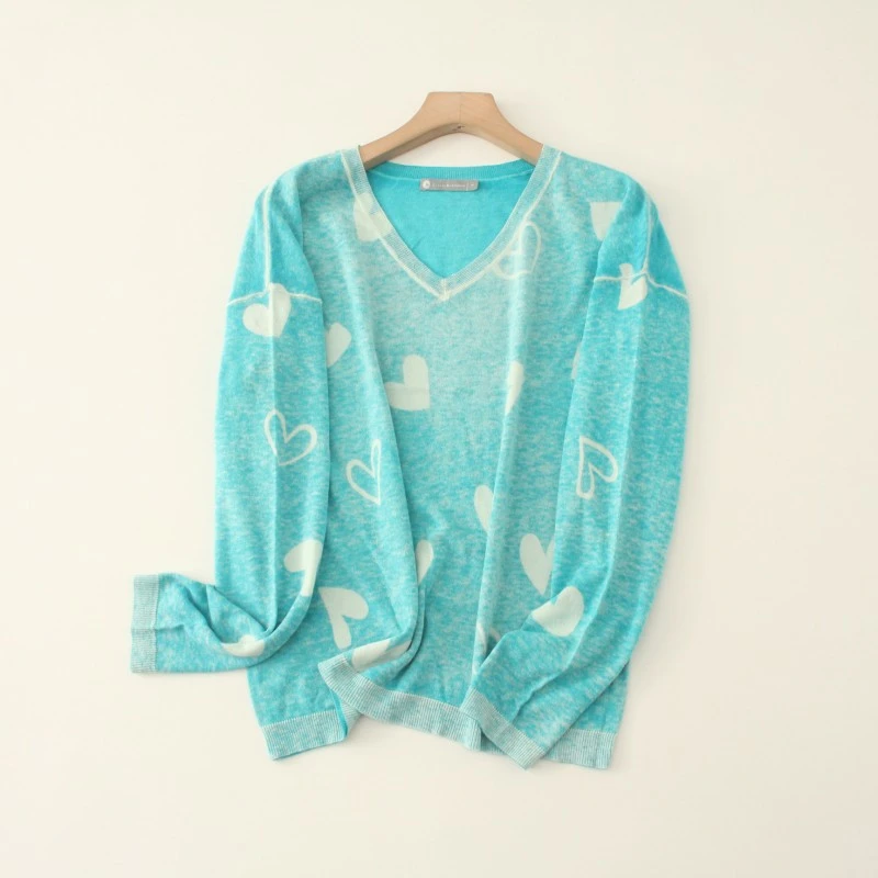 Foreign trade tail single Spanish retro print turtleneck wine red long-sleeved knitted sweater