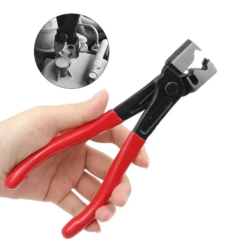

Car Oil Hose Crimping Plier R Type Hose Clamp Pliers Repair Tool Auto Water Pipe Clamp Calliper Collar Hose Clip Clamp Pliers