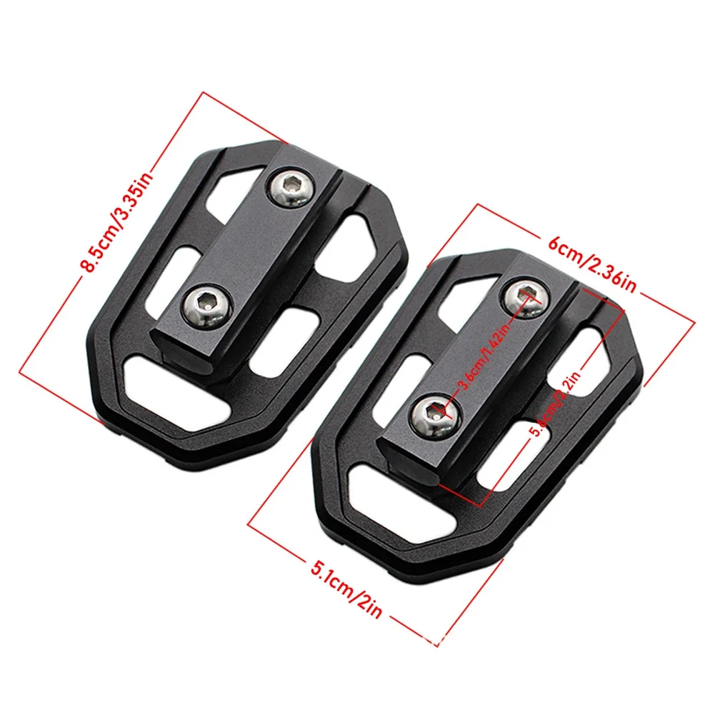 

2X Motorcycle Footrest Foot Peg Pad Extender Pedal Rest For BMW R1200GS G310GS S1000XR F850GS F750GS R Nine T Scrambler Urban GS