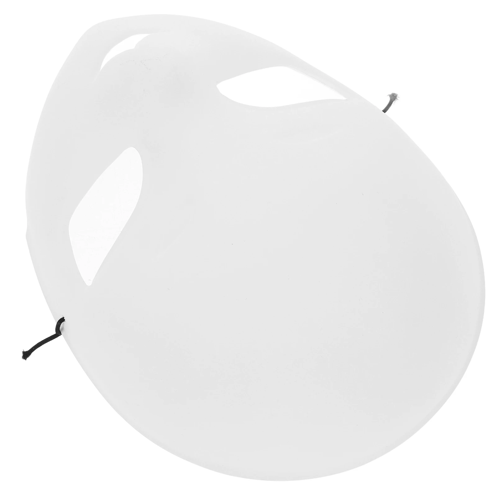 

Blank Fox Cosplay Frosted White Plastic Blank Graffiti White Mask Diy Mask Unfinished DIY Lightweight Safe Masquerade Party