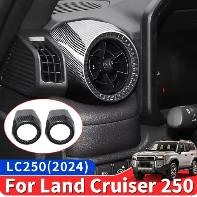 

For 2025 2024 Toyota Land Cruiser 250 1958 Prado LC250 Air Conditioning Vent Decoration Cover Interior Modification Accessories