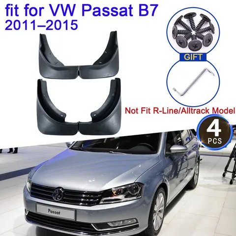 Для Volkswagen VW Passat B7 2011 2012 2013 2014 2015, брызговики, брызговики, крылья, передние и задние колеса, аксессуары