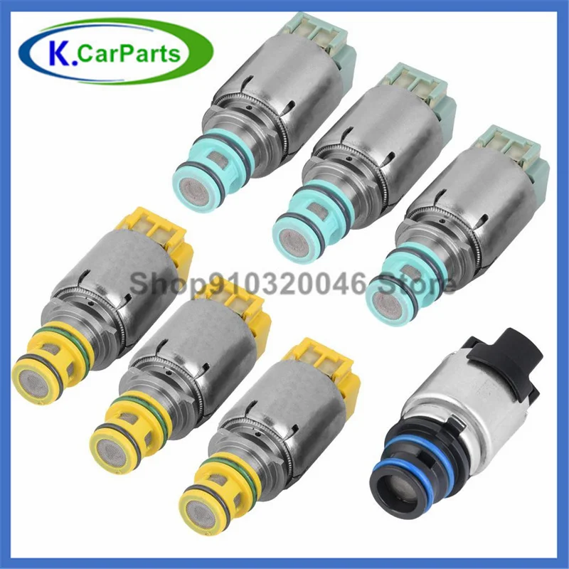 7PCS 6T45E 6T40 Transmission shift Solenoid for Chevrolet Cruze Epica Lacetti Astra Antara Saab 9'4 Refurbished