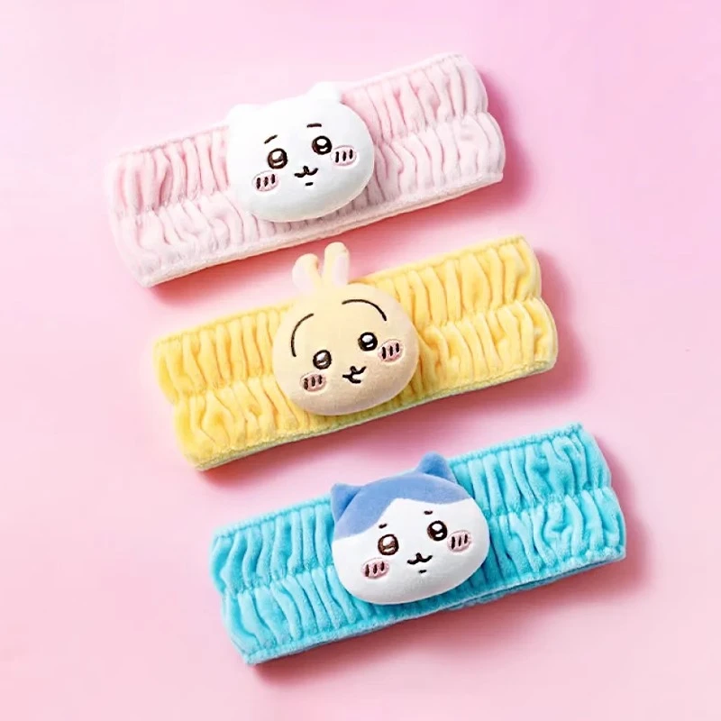 

Chiikawa 3D Cartoon Hair Band Headband -Cute Anime Character Hair Accessory for Women Girls, Soft Elastic Hair Hoop