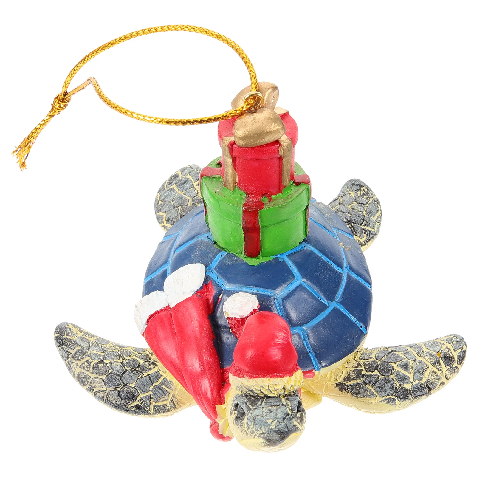 

Christmas Turtle Hanging Ornament Resin Pendant Xmas Tree Decoration Christmas Decoration Indoor Hanging Decor