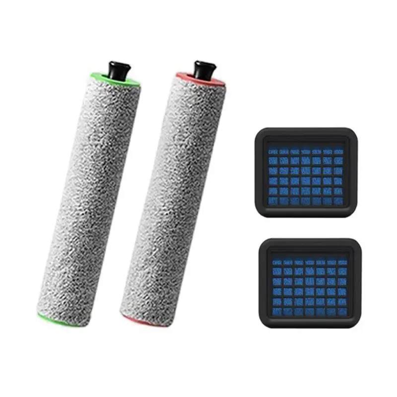 A02V-Accesorios para piezas de repuesto de depurador de suelo DEERMA P20/P30/VX96, cepillo principal, cepillo de rodillo de limpieza de suelo, filtro Hepa