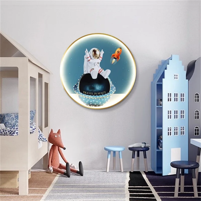 TYLA Indoor Wall Lamps Fixtures LED Luxury Mural Modern Creative Light Sconces for Home Bedroom