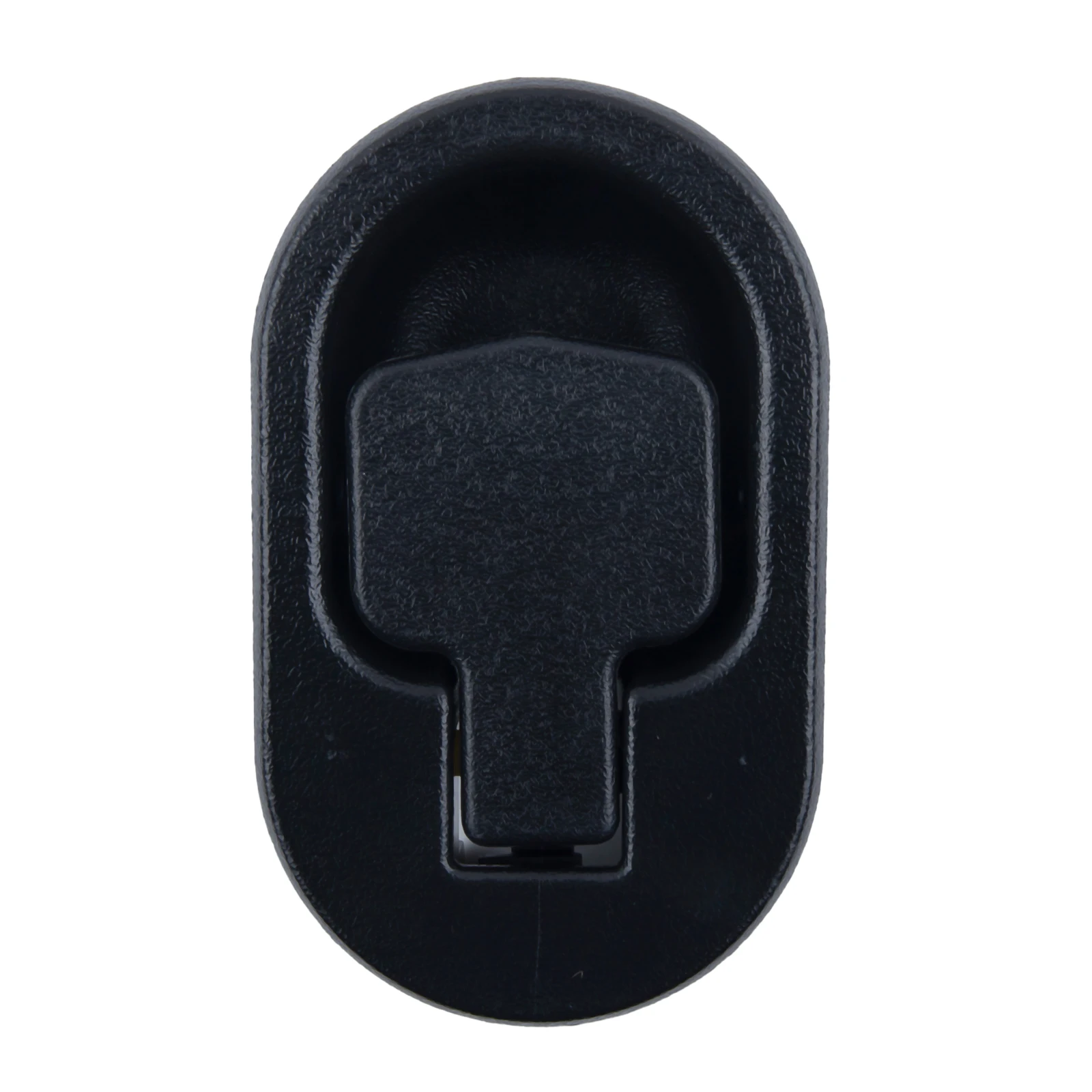 Buckle Hand Pull Handle 11*6.8cm Black Chair Chaises Hardware Lever Parts Office Oval Plastic Recliners Release