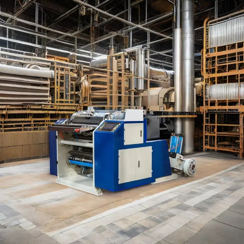 Customized Automatic Voltage Optional Thermal Paper Roll Slitting Machine Thermal Paper Making Machine Slitting Machine