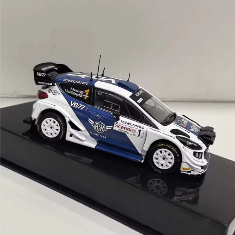 

IXO 1/43 Scale Fiesta WRC #1 2019 Alloy Simulation Car Model Static Collection Decorated Holiday Gifts Toys Souvenir Gift