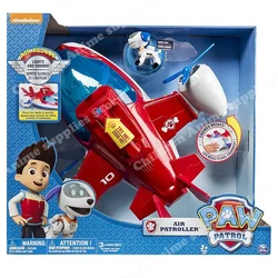 SPIN MASTER Original Paw Patrol Music Rescue Aircraft Toys Air Patroller Puppy ABS Action Figures Kids Toys for Birthday Gifts