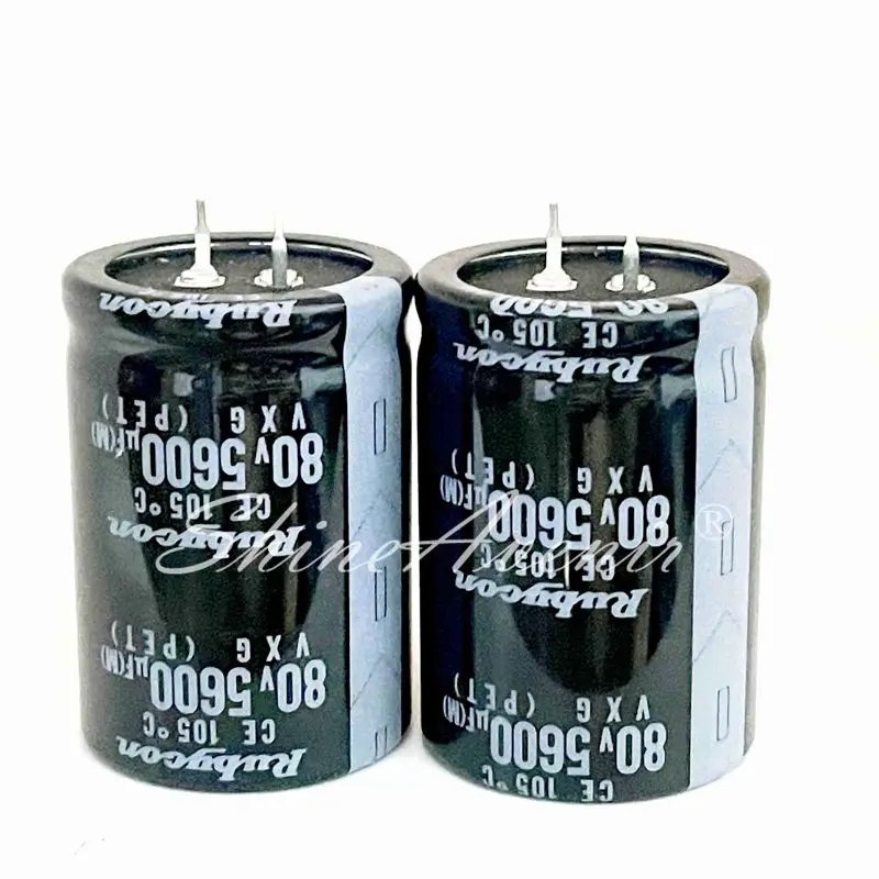 

5PCS 80V5600UF VXG 35*50 105℃ Aluminum Electrolytic Capacitors High frequency long life New Original