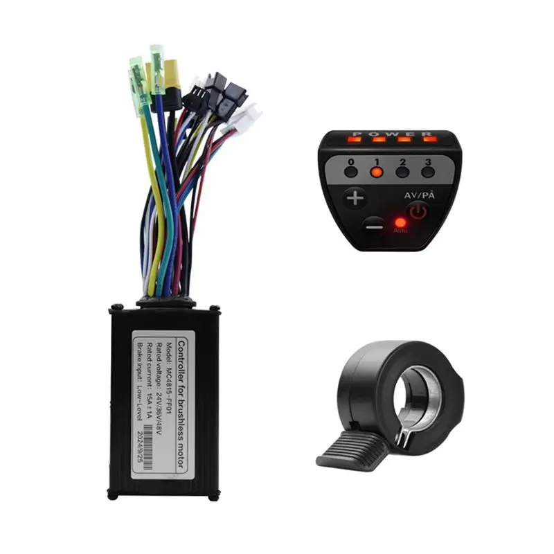 

A95E-36V 48V 15A Brushless Controller G20 Meter LED Display+130X Throttle Kit For Electric Scooter E-Bike Repair Kit