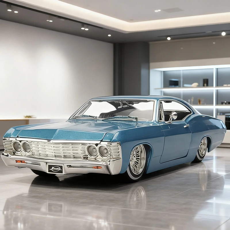JADA 1:24 IMPALA Alloy Car Diecasts & Toy Vehicles Car Model Miniature Scale Model Car For Children