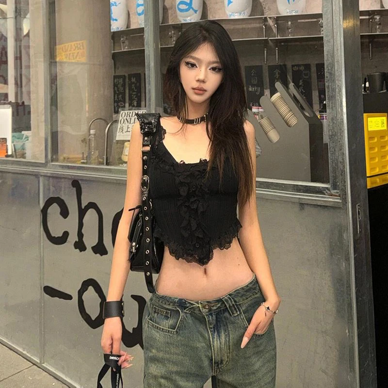 Vrouwen Blauw Gothic Emo Baggy Y2k Wijde Jeans Vintage Grunge Jean Broek Harajuku Oversize Denim Broek Alternatieve Kleding 2026