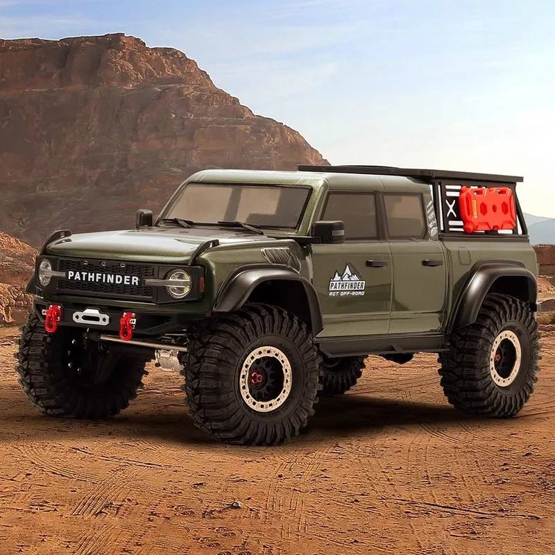RGT 1/10 EX86150 Explorer Remote Control Electric Dual Speed Reverse Transmission 4WD Climbing Off road Vehicle