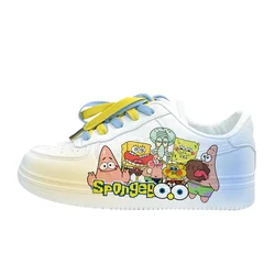 Original cartoon SpongeBob SquarePants princess cute Casual shoes scarpe sportive morbide per il regalo della fidanzata taglia EU 35-44