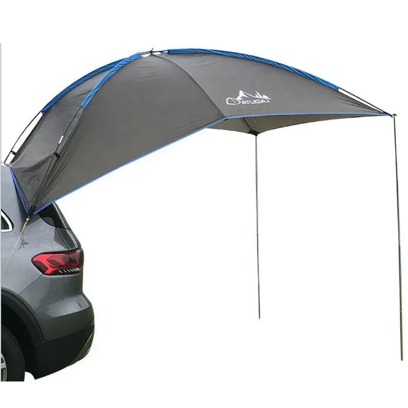 Outdoor Travel Portable Car Rear Tent Family Camping Many People Rainproof Sunshade Awning Side Shade Ultralight Tourist Canopy