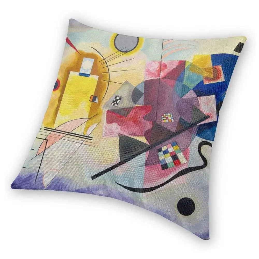 Wassily Kandinsky Cushion Cover x Decoration Printing Russian Painting Art Throw Pillow for Sofa Double-sided