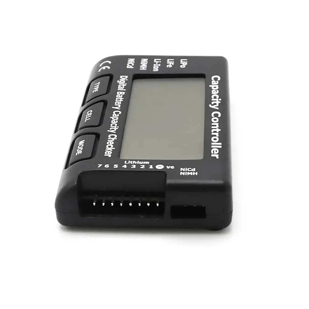 RC Cellmeter 7, digitaler Batteriekapazitätsprüfer, Controller-Tester, Spannungsprüfer für LiPo Life Li-Ion NiMH Nicd Cell Meter