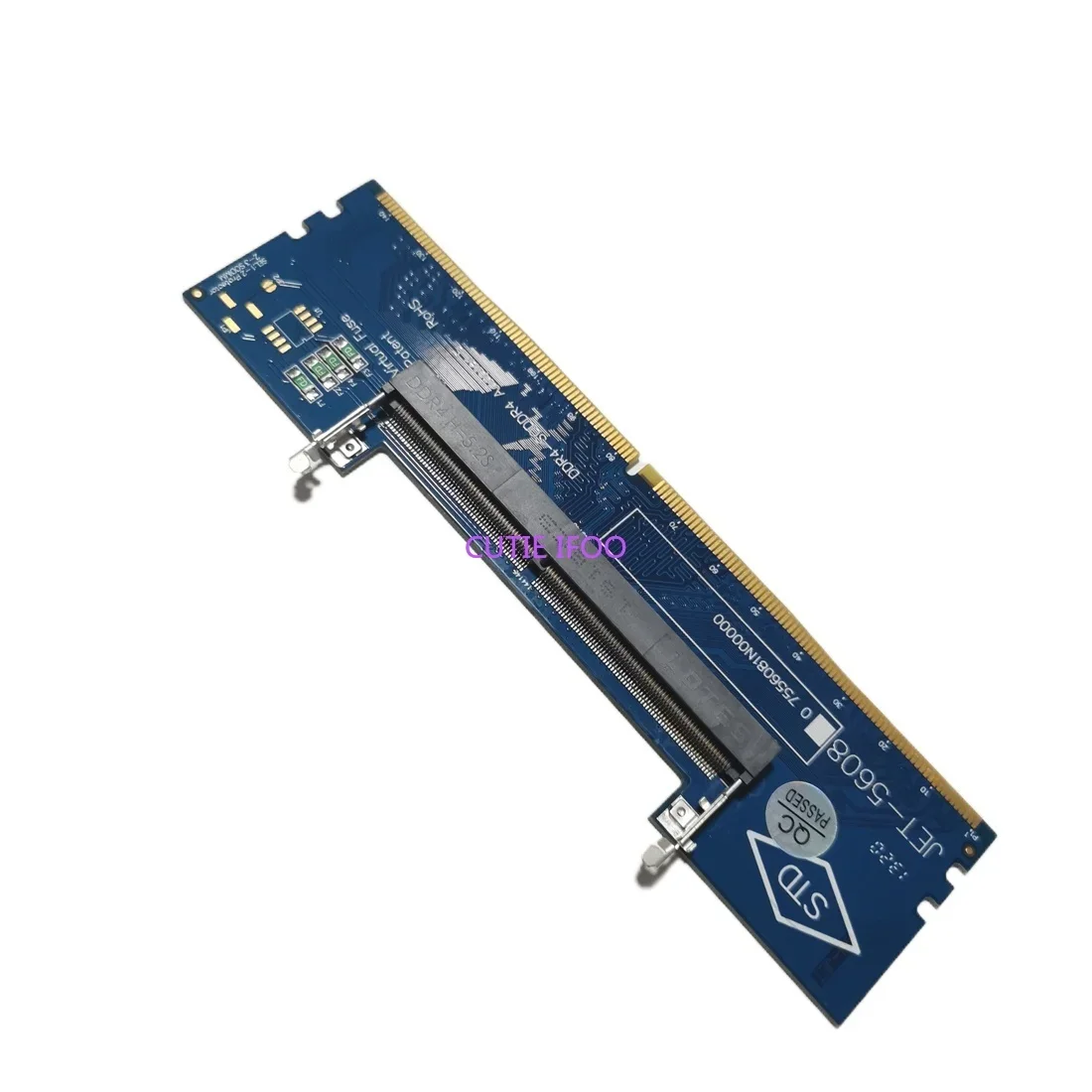 

Notebook Laptop Computer Mainboard SO-DIMM DDR4 to Desktop PC Motherboard DIMM Memory RAM Converter Card Adapter