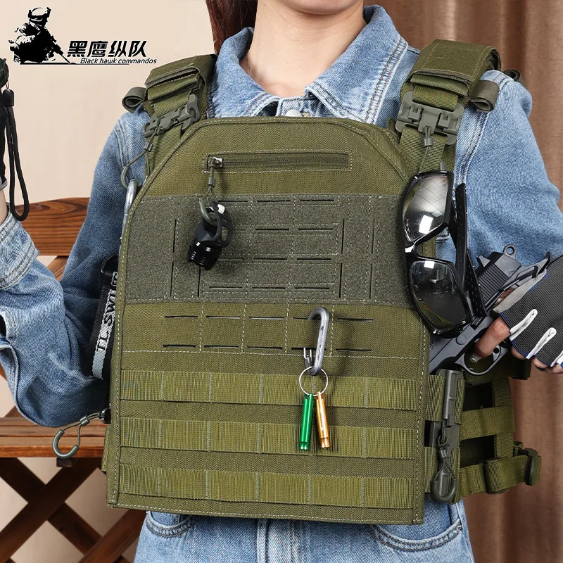 

Hot-selling Tactical Vest Outdoor Training Multi-functional Quick-release LaserMOLLEMagazine Pouch Vest