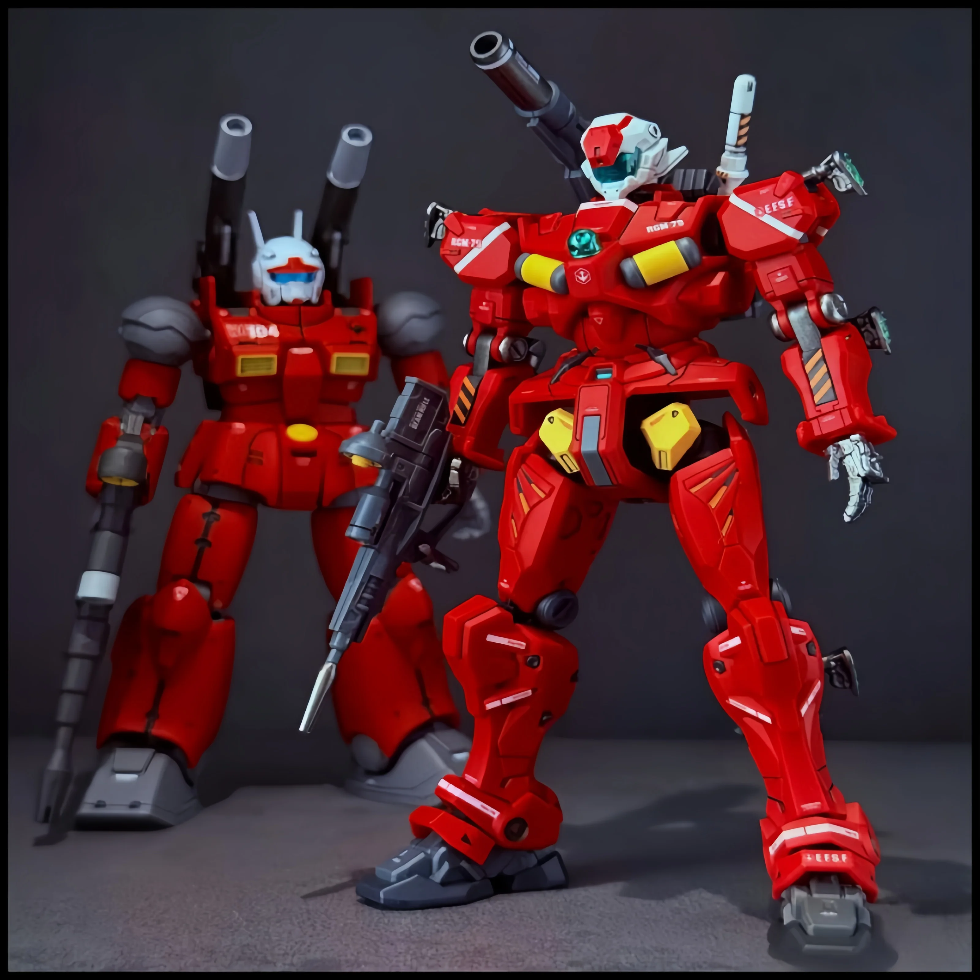 متوفر في المخزون Lebao نموذج 1/144 Hg Rgm-79 ضوء نوع Guncannon التجمع نموذج أطقم أنيمي عمل الشكل روبوت البلاستيك نموذج اللعب الهدايا