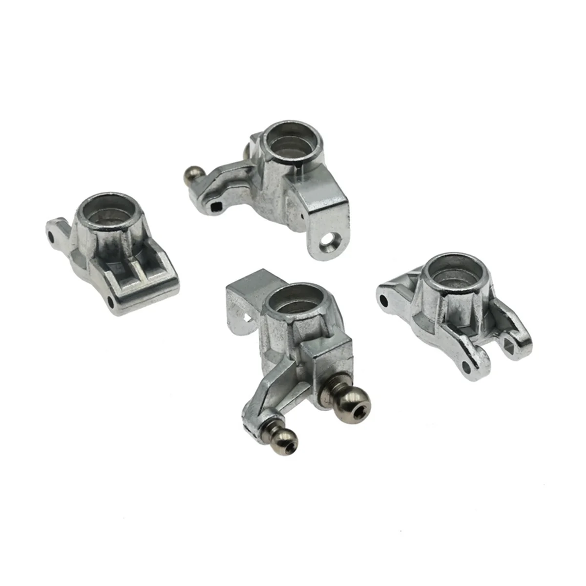 2X โลหะพวงมาลัยด้านหลังสําหรับ SCY 16101 16101 Pro 16102 16103 16201 16301 16302 16303 RC รถอะไหล่อัพเกรด