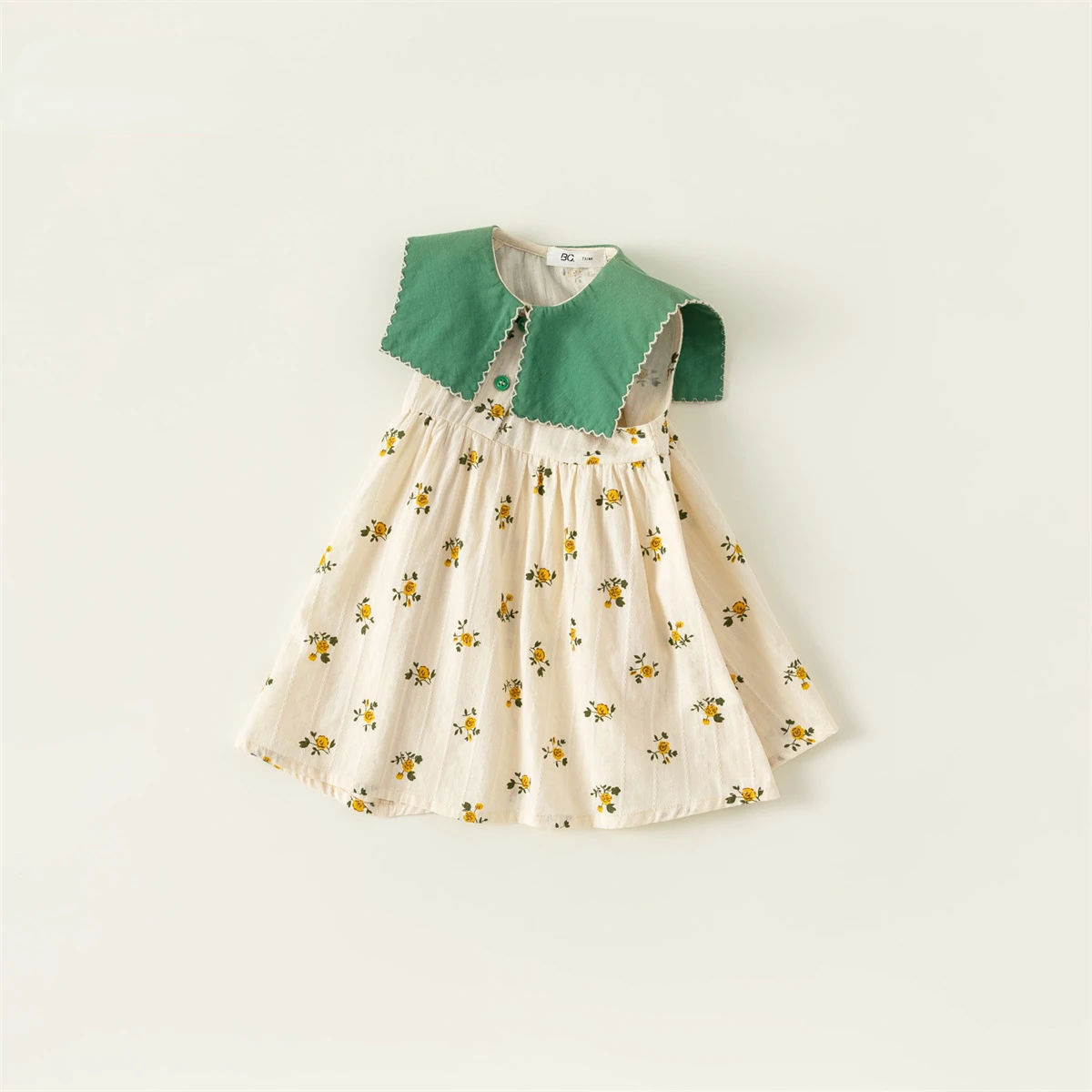 

2023 Summer New Light Luxury Fashion Korean Version Girls Comfortable Casual Children's Dress Boutique Clothing Simple Style